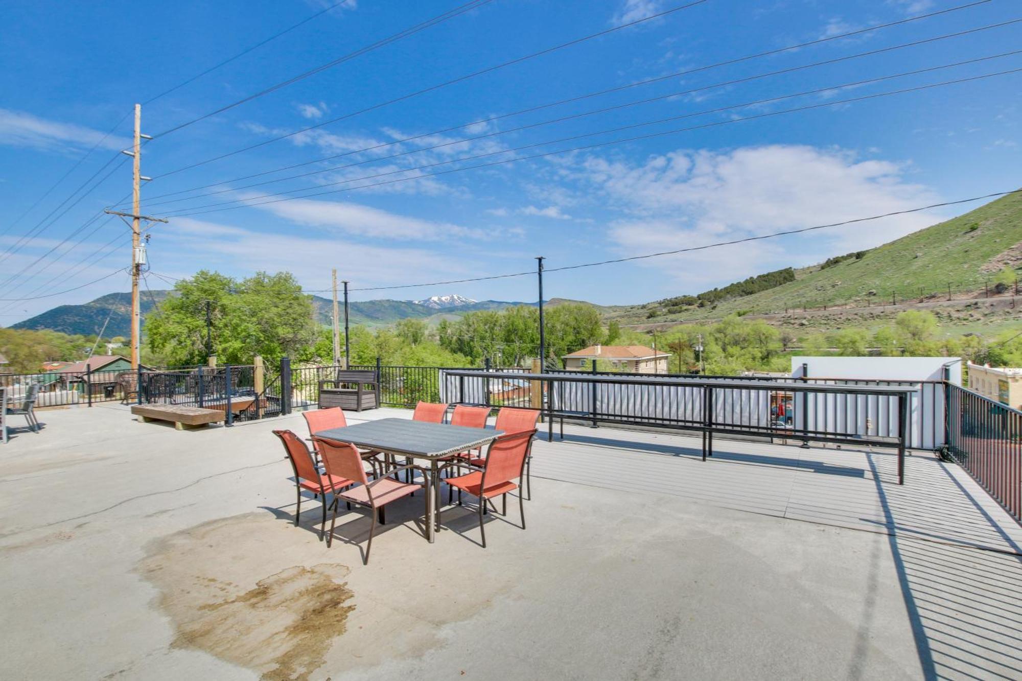 Lava Hot Springs Studio With Deck Walk To Hot Pools Екстериор снимка