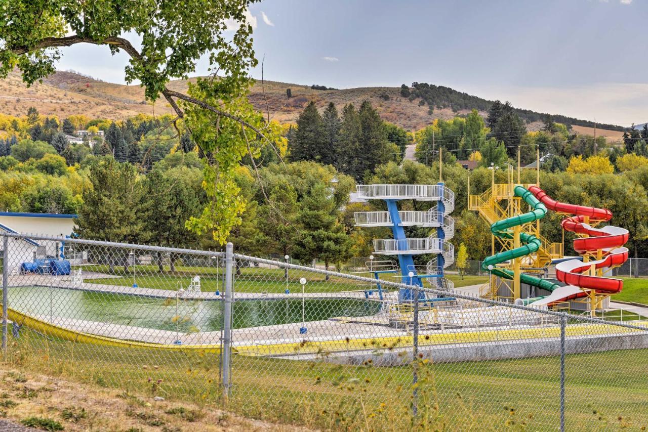 Lava Hot Springs Studio With Deck Walk To Hot Pools Екстериор снимка